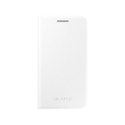 Etui Flip Cover Białe do Samsung Galaxy J1 (EF-FJ100BWEGWW)