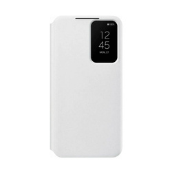 Etui Samsung Smart Clear View Cover Biały do Galaxy S22+ (EF-ZS906CWEGEE)