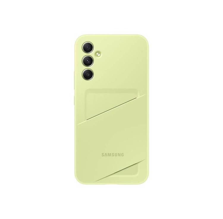 Etui Samsung Card Slot Case Lime do Galaxy A34 5G (EF-OA346TGEGWW)