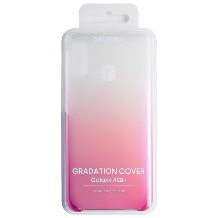 Etui Samsung Gradation Cover Różowe do Galaxy A20e (EF-AA202CPEGWW)