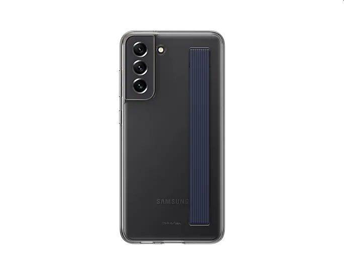 Etui Samsung Slim Strap Cover Czarny do Galaxy S21 FE 5G (EF-XG990CBEGWW)