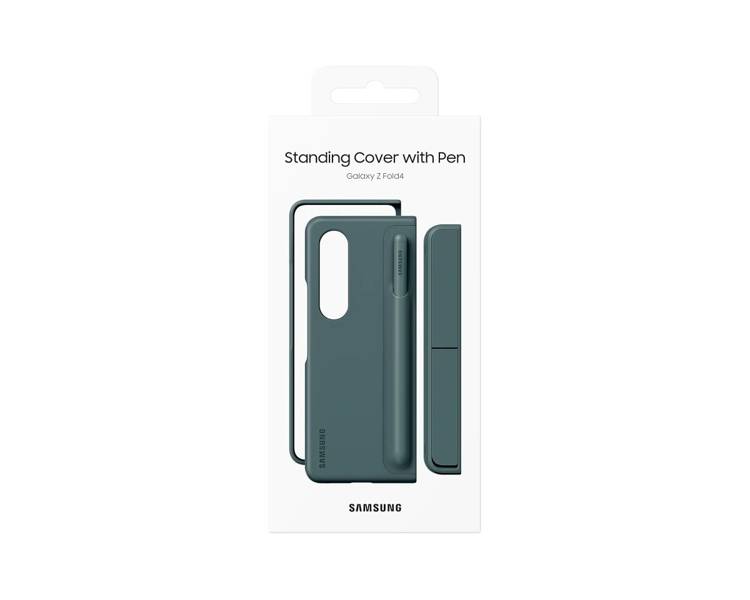 Etui Standing Cover Zielone z rysikiem Pen do Galaxy Z Fold4 (EF-OF93PCJEGWW)