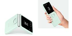Samsung Silicone Case with Ring Beżowy do Galaxy Z Flip5 (EF-PF731TUEGWW)